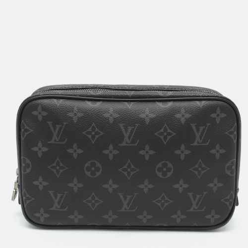 Toiletry GM Monogram Eclipse Canvas Pouch - Louis Vuitton - Modalova