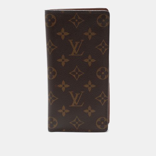 Brazza Monogram Canvas Long Wallet - Louis Vuitton - Modalova