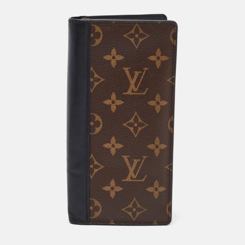 Brazza Monogram Macassar Canvas Long Wallet - Louis Vuitton - Modalova