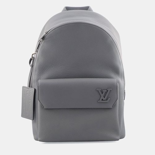 Takeoff Backpack PM Gray Aerogram Leather Backpack Bag - Louis Vuitton - Modalova