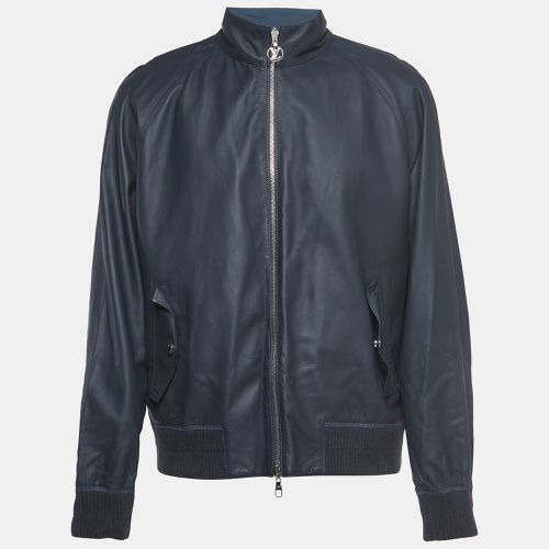 Leather and Synthetic Reversible Zipper Jacket XXL - Louis Vuitton - Modalova