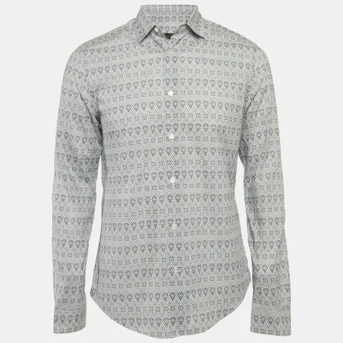 Louis Vuitton Blue Air Balloon Print Cotton Shirt M - Louis Vuitton - Modalova
