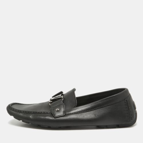 Louis Vuitton Black Leather Monte Carlo Loafers Size 43.5 - Louis Vuitton - Modalova