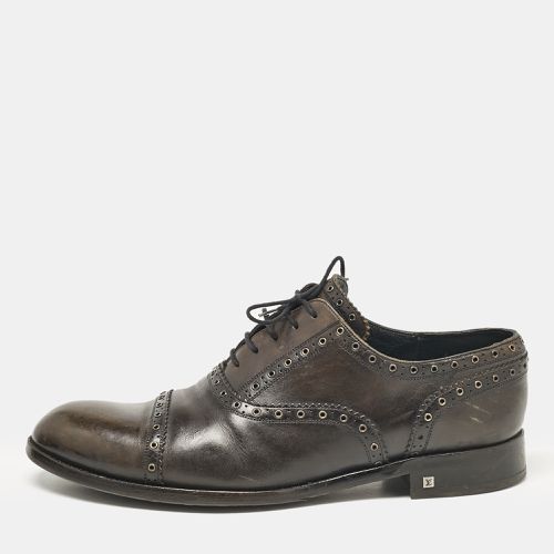 Louis Vuitton Dark Grey Leather Brogues Oxford Size 44 - Louis Vuitton - Modalova