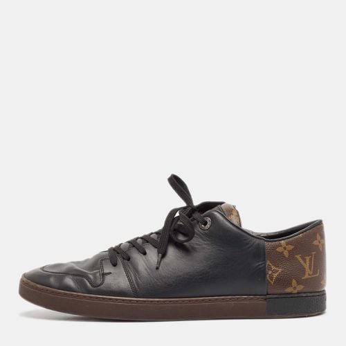 Black Monogram Canvas and Leather Match Up Sneakers Size 43 - Louis Vuitton - Modalova