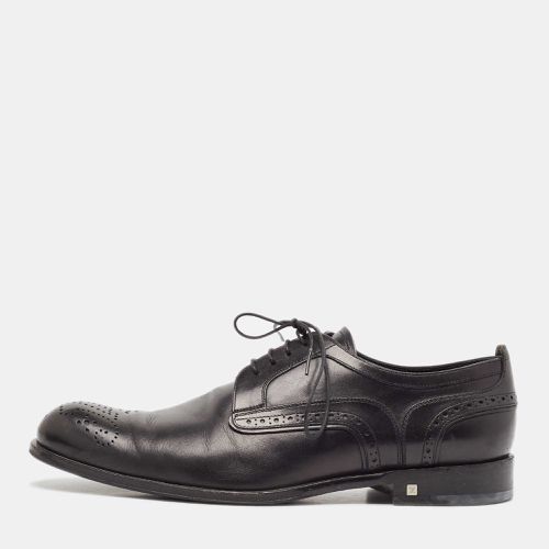 Louis Vuitton Black Brogue Leather Lace Up Oxfords Size 43 - Louis Vuitton - Modalova