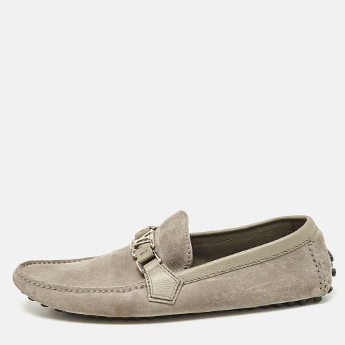 Louis Vuitton Grey Suede Hockenheim Loafers Size 43 - Louis Vuitton - Modalova