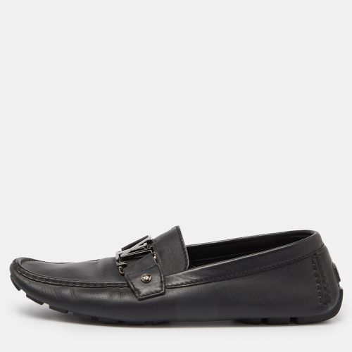 Louis Vuitton Black Leather Monte Carlo Loafers Size 43 - Louis Vuitton - Modalova