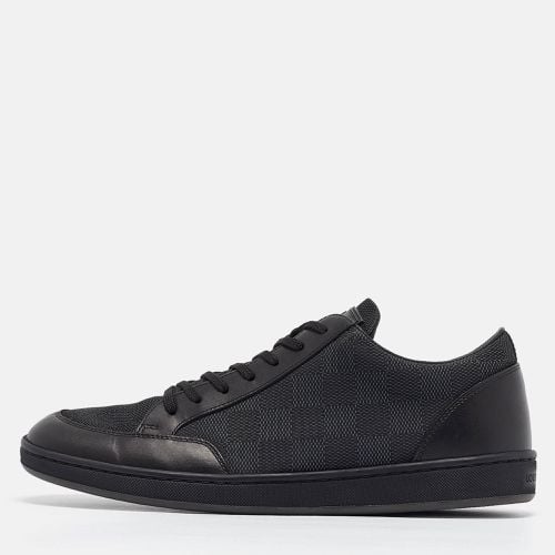 Louis Vuitton Graphite/Black Damier Nylon and Leather Offshore Low-Top Sneakers Size 41 - Louis Vuitton - Modalova