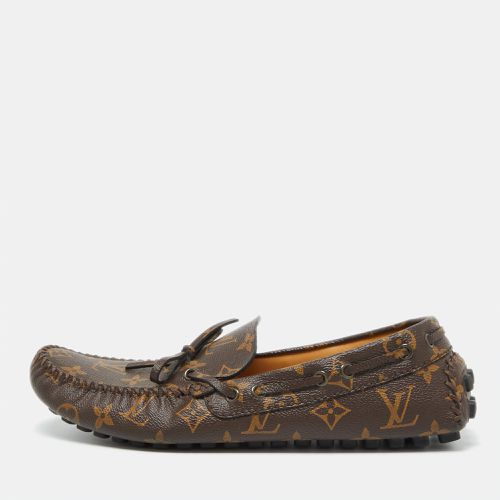 Louis Vuitton Brown Monogram Canvas Arizona Slip On Loafers Size 42 - Louis Vuitton - Modalova