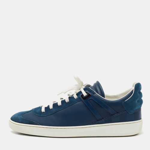 Leather and Suede Low Top Sneakers Size 40.5 - Louis Vuitton - Modalova