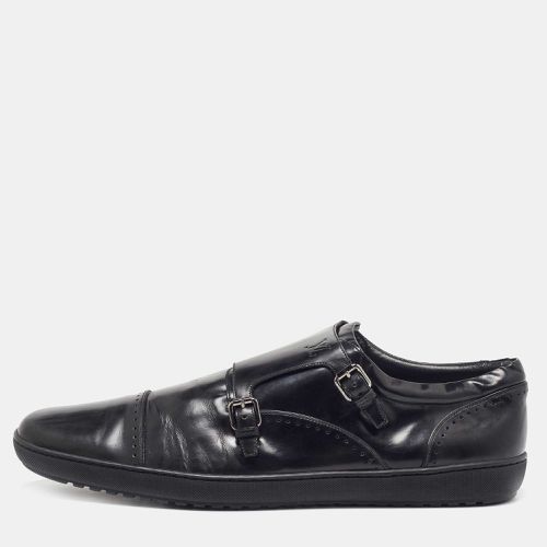 Louis Vuitton Black Leather Monk Strap Loafers Size 46 - Louis Vuitton - Modalova