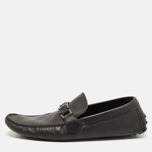 Louis Vuitton Black Leather Hockenheim Loafers Size 43.5 - Louis Vuitton - Modalova