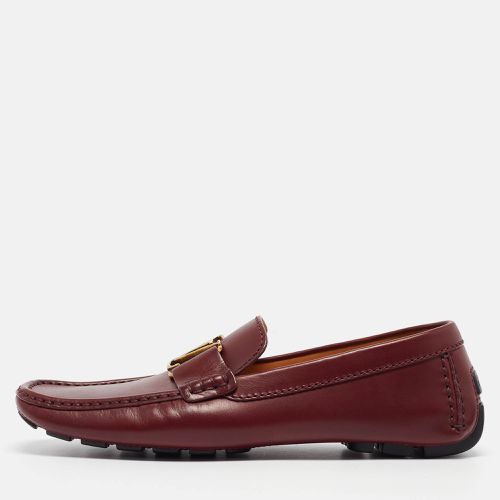 Louis Vuitton Burgundy Leather Monte Carlo Loafers Size 41.5 - Louis Vuitton - Modalova