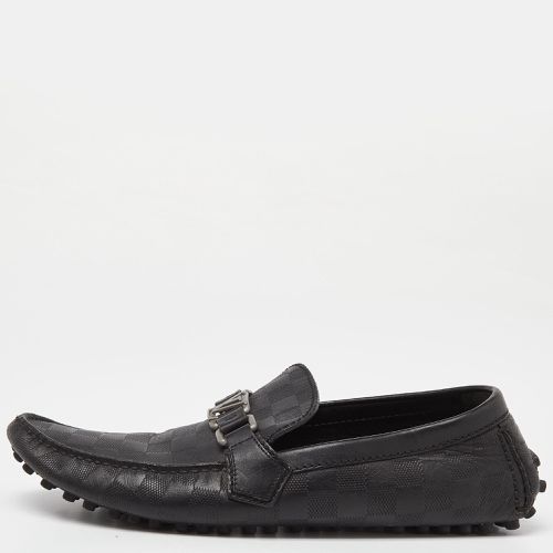 Louis Vuitton Black Leather Hockenheim Slip On Loafers Size 42.5 - Louis Vuitton - Modalova