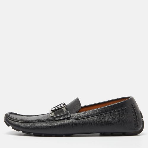 Louis Vuitton Black Leather Monte Carlo Loafers Size 41.5 - Louis Vuitton - Modalova