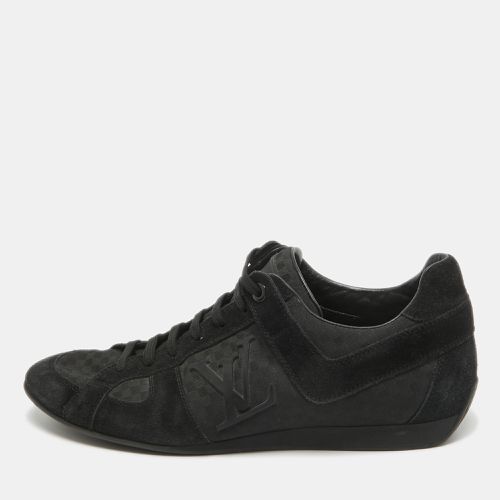 Louis Vuitton Black Petit Damier Canvas and Suede Vibes Sneakers Size 41.5 - Louis Vuitton - Modalova