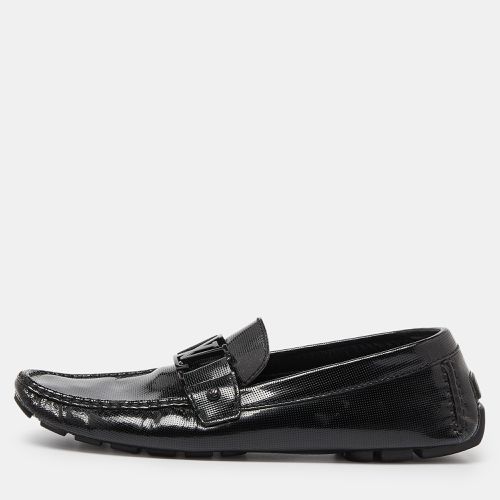 Louis Vuitton Black Patent Leather Monte Carlo Loafers Size 44 - Louis Vuitton - Modalova