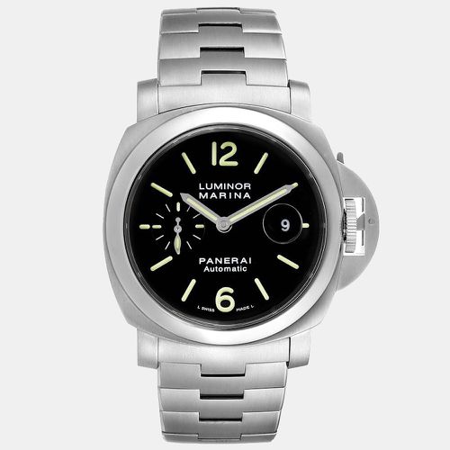 Panerai Black Stainless Steel Luminor Marina PAM00299 Automatic Men's Wristwatch 44 mm - Panerai - Modalova