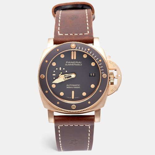 Submersible Bronzo Automatic Op7112 Pam00968 Bronze Case 47 MM Watch - Panerai - Modalova