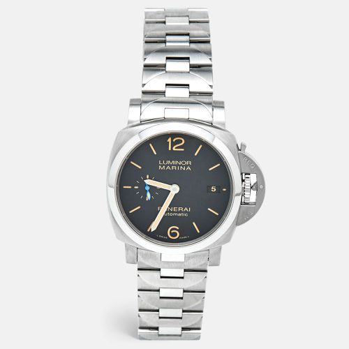 Black Stainless Steel Luminor Marina PAM00722 Men's Wristwatch 42 mm - Panerai - Modalova