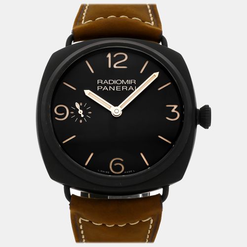 Panerai Brown Composite Radiomir PAM00504 Manual Winding Men's Wristwatch 47 mm - Panerai - Modalova