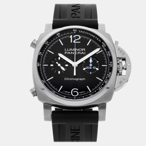 Panerai Black Stainless Steel Luminor PAM01109 Automatic Men's Wristwatch 44 mm - Panerai - Modalova