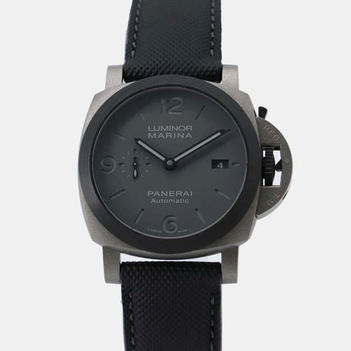 Panerai Grey Titanium Luminor Marina PAM01662 Automatic Men's Wristwatch 44 mm - Panerai - Modalova