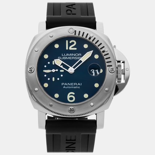 Stainless Steel Luminor Submersible Automatic Men's Wristwatch 44 mm - Panerai - Modalova