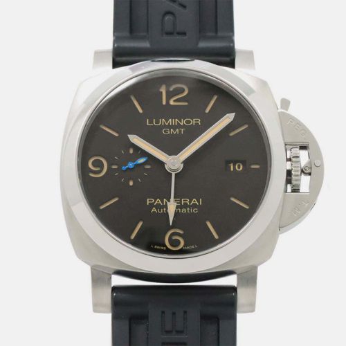 Stainless Steel Luminor PAM01320 Automatic Men's Wristwatch 44 mm - Panerai - Modalova