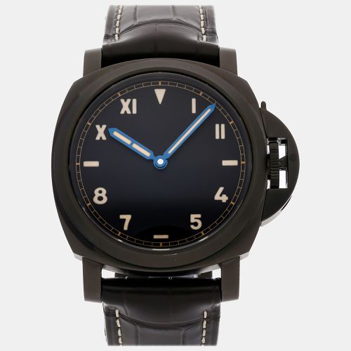 Titanium Luminor Manual Winding Men's Wristwatch 44 mm - Panerai - Modalova