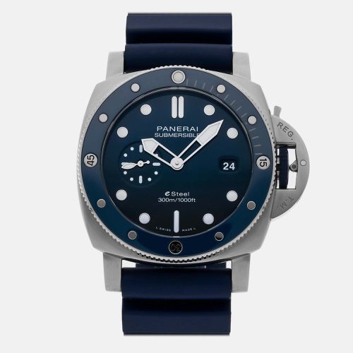 Pre-Owned Panerai Submersible QuarantaQuattro Blu Profondo PAM 1289 - Panerai - Modalova