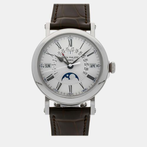 Patek Philippe White 18k White Gold Grand Complications 5159G-001 Automatic Men's Wristwatch 38 mm - Patek Philippe - Modalova