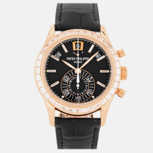 K Rose Gold Complications Annual Calendar 5961R-010 Men's Wristwatch 40 mm - Patek Philippe - Modalova