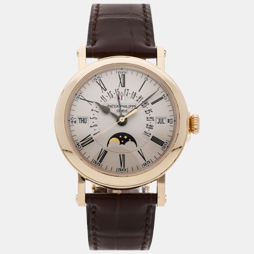 Patek Philippe White 18k Yellow Gold Grand Complications 5159J-001 Automatic Men's Wristwatch 38 mm - Patek Philippe - Modalova