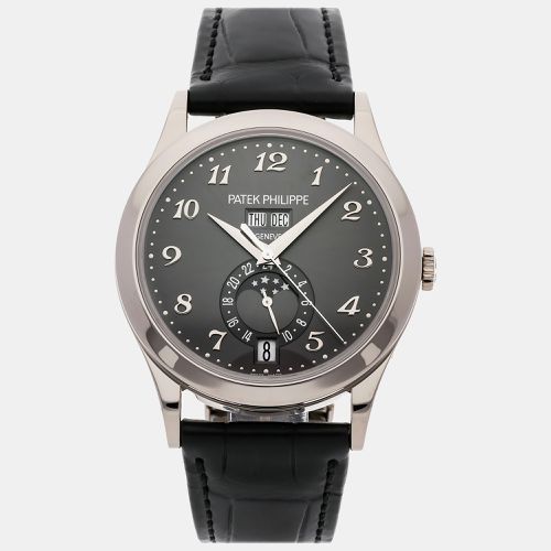 Pre-Owned Patek Philippe Complications Annual Calendar Moon Phases 38 mm - Patek Philippe - Modalova