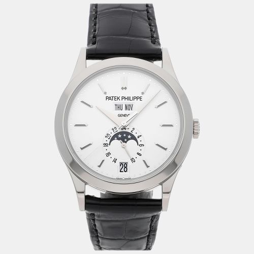 Patek Philippe Silver 18k White Gold Complications 5396G-011 Automatic Men's Wristwatch 38 mm - Patek Philippe - Modalova