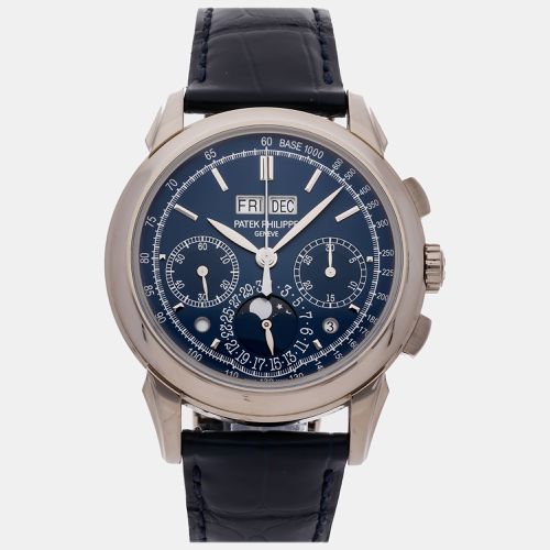 Patek Philippe Blue 18k White Gold Grand Complications 5270G-014 Manual Wind Men's Wristwatch 41 mm - Patek Philippe - Modalova