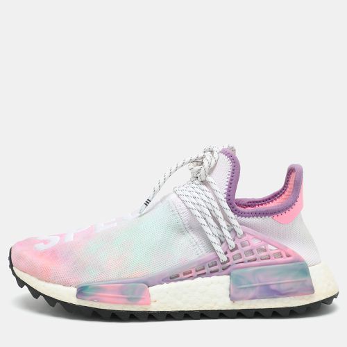 Pharrell Williams x Adidas Multicolor Knit Fabric Hu NMD Low Top Sneakers Size 39 1/3 - Pharrell Williams - Modalova