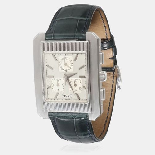 Piaget 18k White Gold Protocole 14600 Men's Watch 33 mm - Piaget - Modalova