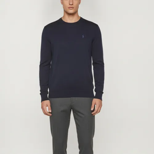 Wool Knit Crewneck Pullover M - Polo Ralph Lauren - Modalova