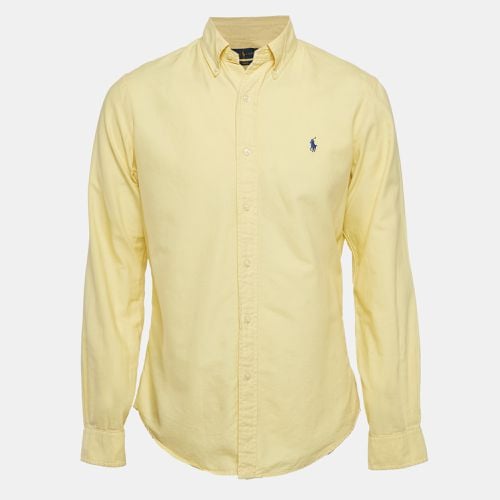 Polo Ralph Lauren Yellow Cotton Button Down Shirt M - Polo Ralph Lauren - Modalova