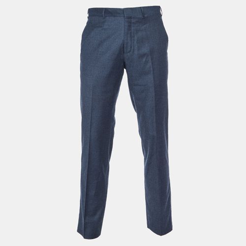 Polo Ralph Lauren Dark Blue Wool Regular Fit Trousers M - Polo Ralph Lauren - Modalova