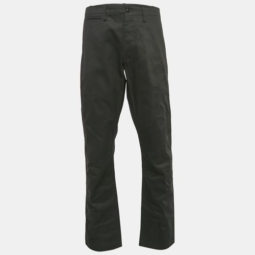 Polo Ralph Lauren Black Cotton Selvedge Chino Straight Fit Pants XXL - Polo Ralph Lauren - Modalova