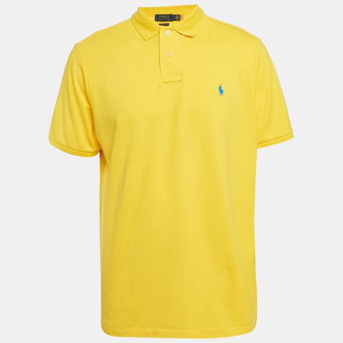 Polo Ralph Lauren Yellow Pique Cotton Polo T-Shirt L - Polo Ralph Lauren - Modalova