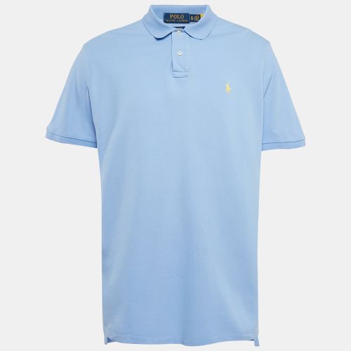 Polo Ralph Lauren Blue Cotton Pique Polo T-Shirt XL - Polo Ralph Lauren - Modalova