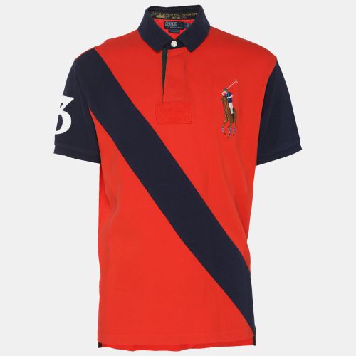 Polo Ralph Lauren Orange Cotton Pique Polo T-Shirt L - Polo Ralph Lauren - Modalova