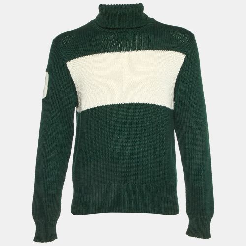 Polo Ralph Lauren Green Knit Turtle Knit Sweater M - Polo Ralph Lauren - Modalova