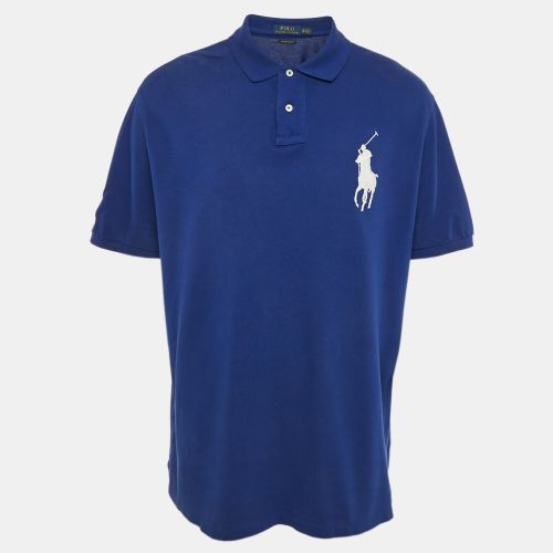 Embroidered Cotton Pique Classic Fit Polo T-Shirt XXL - Polo Ralph Lauren - Modalova