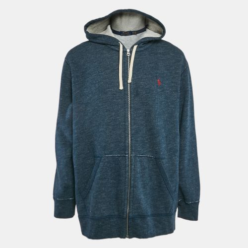 Cotton Zip-Up Hooded Sweatshirt XXL - Polo Ralph Lauren - Modalova